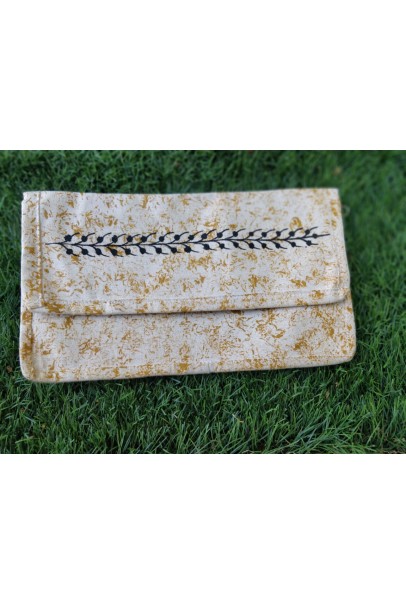 Handpainted Canvas pouch